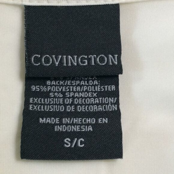 Covington Gold Sparkle Tank plain back 4 comfort S - Picture 7 of 8